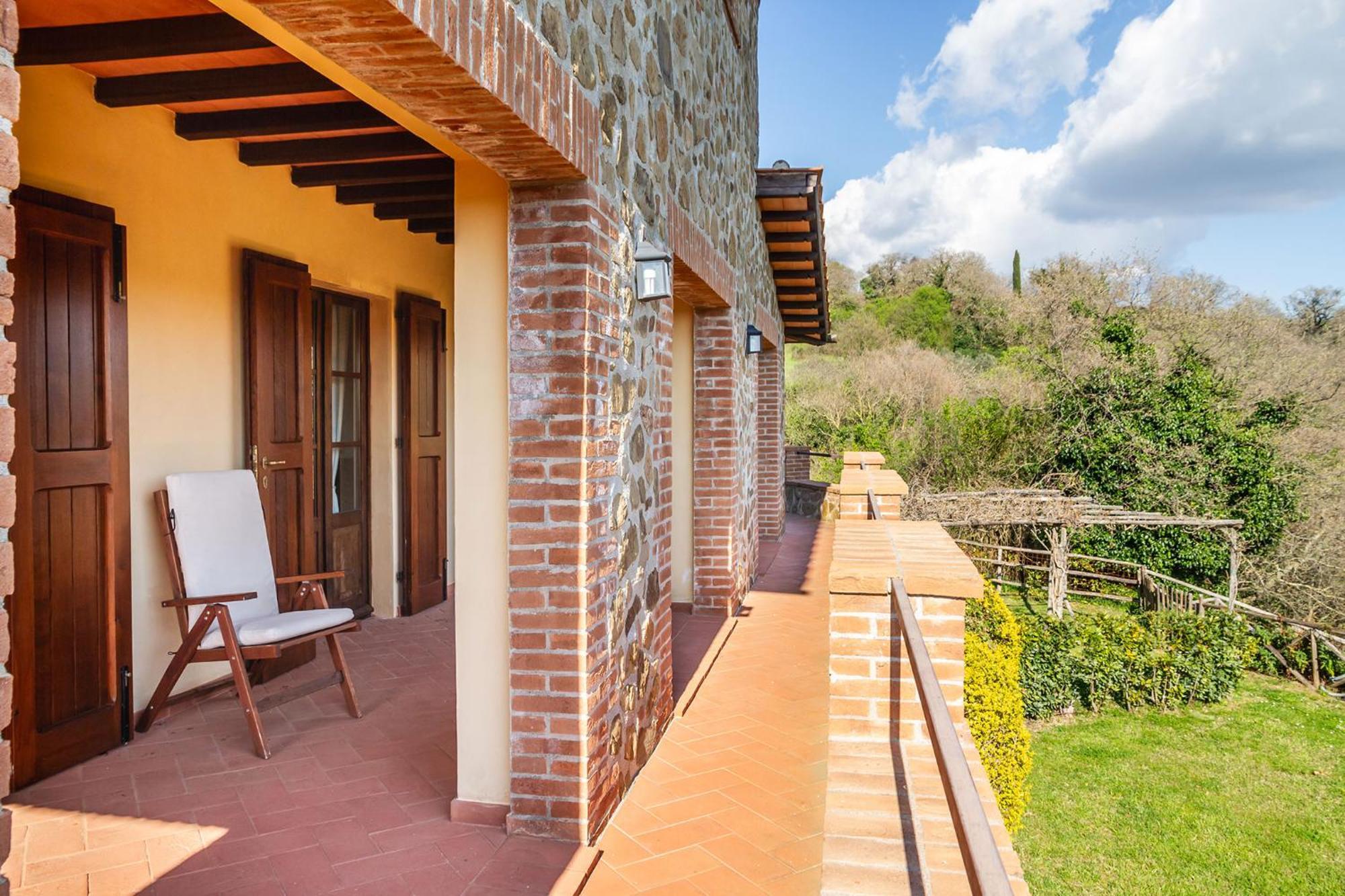 Home With A View In Scansano, Tuscany ภายนอก รูปภาพ