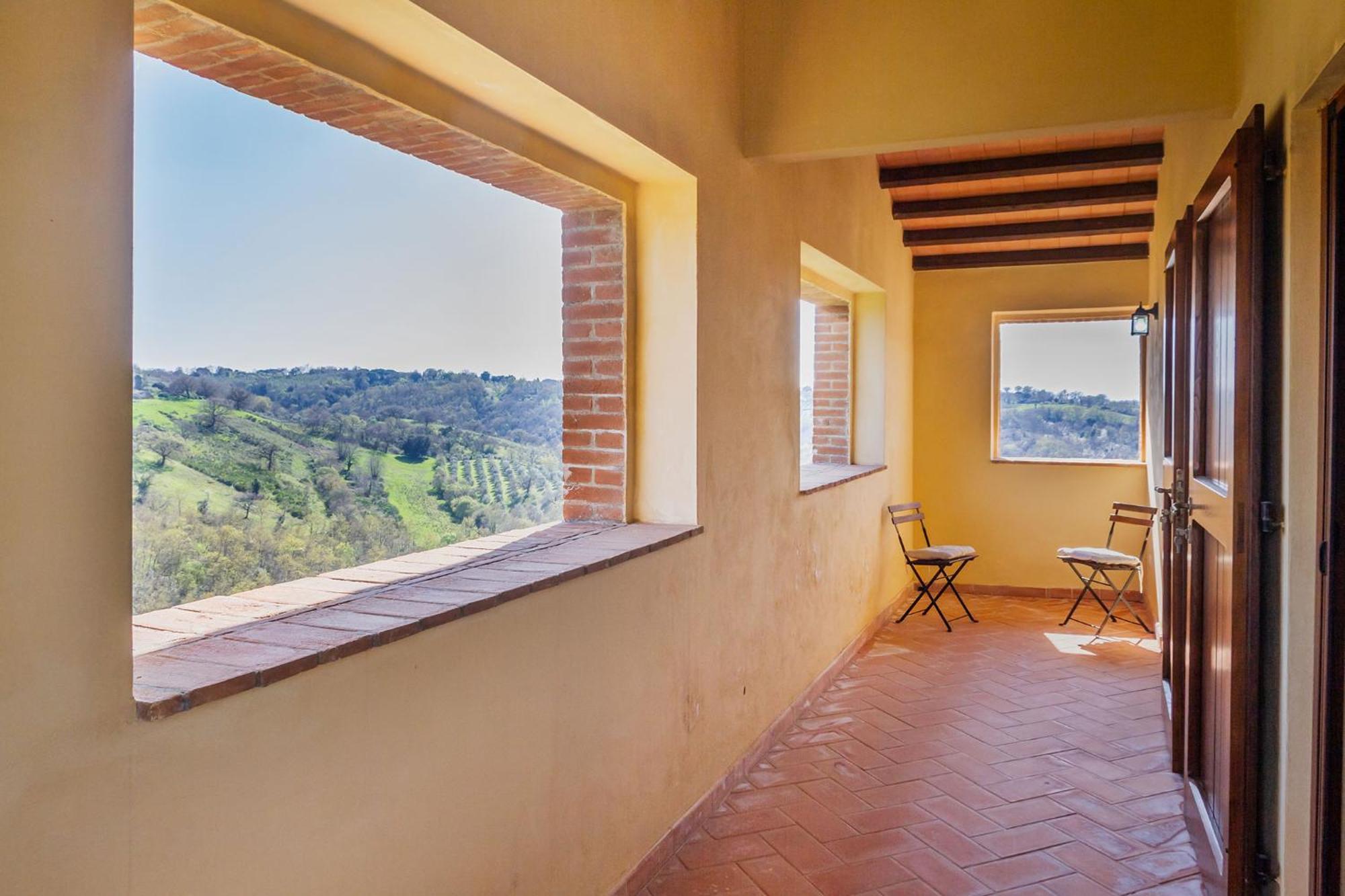 Home With A View In Scansano, Tuscany ภายนอก รูปภาพ