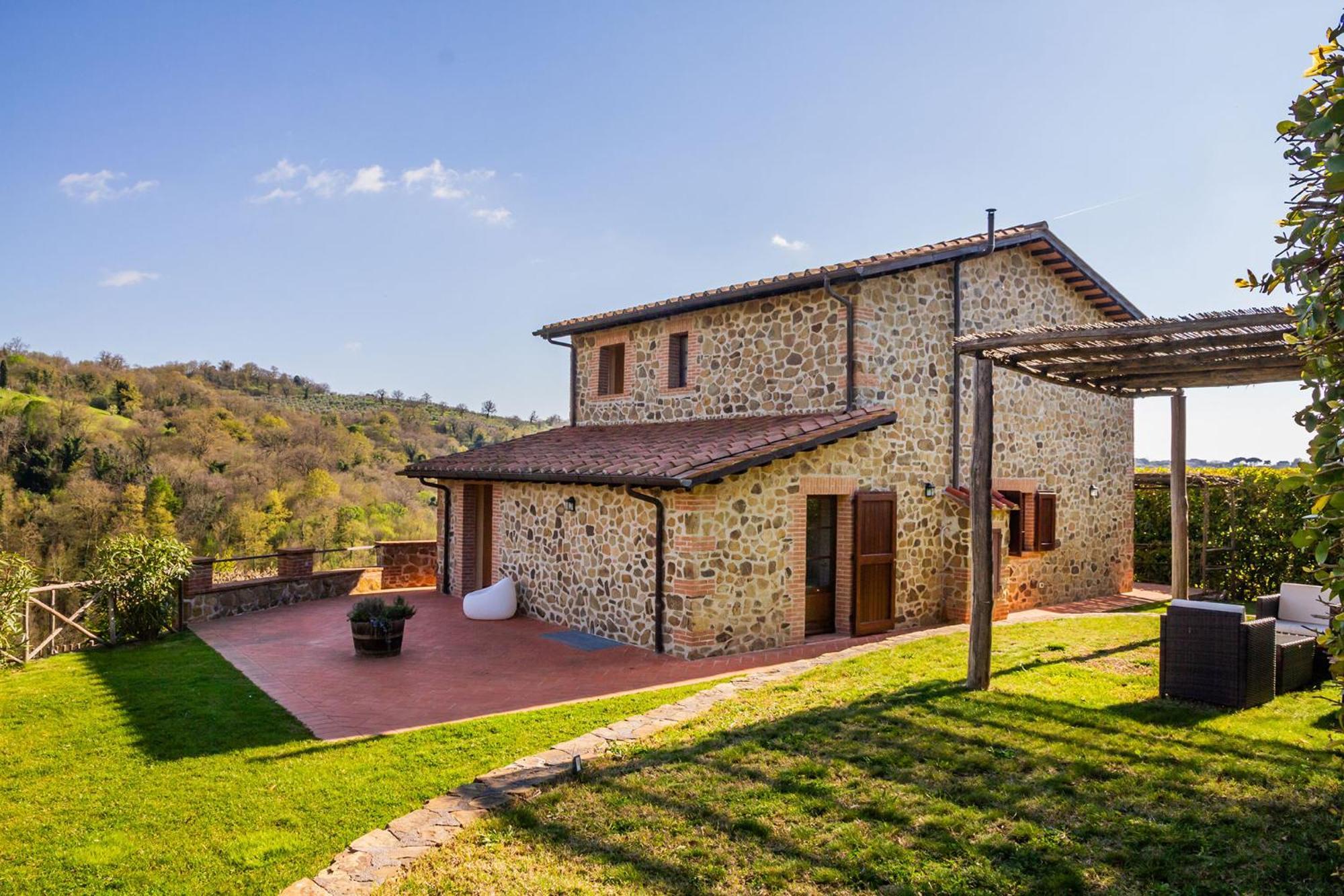 Home With A View In Scansano, Tuscany ภายนอก รูปภาพ