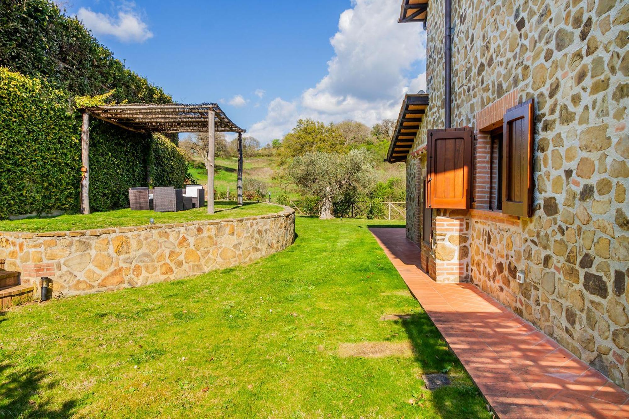 Home With A View In Scansano, Tuscany ภายนอก รูปภาพ